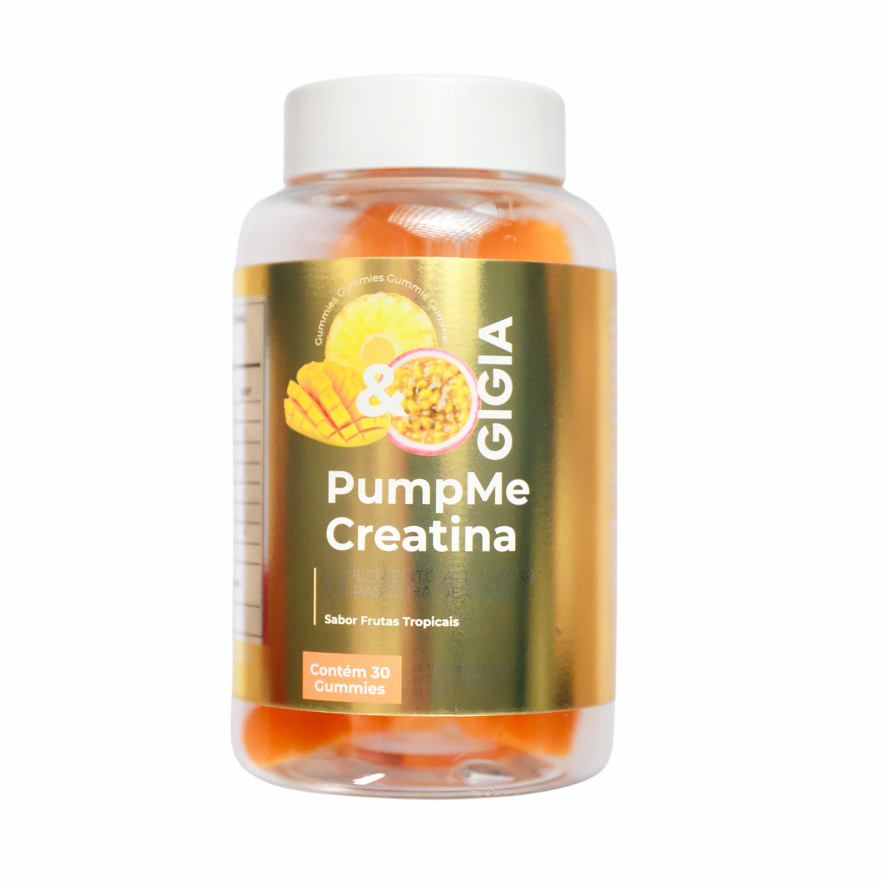 Creatina Frutas Tropicais - Pump It! Dose 30 dias 3g por dose