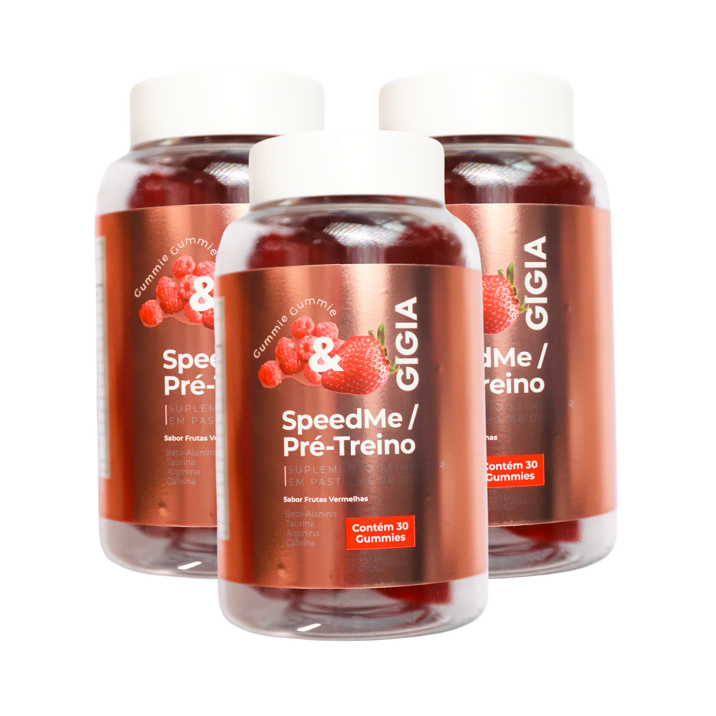 Pré-Treino Frutas Vermelhas - SpeedMe ! Dose 30 dias