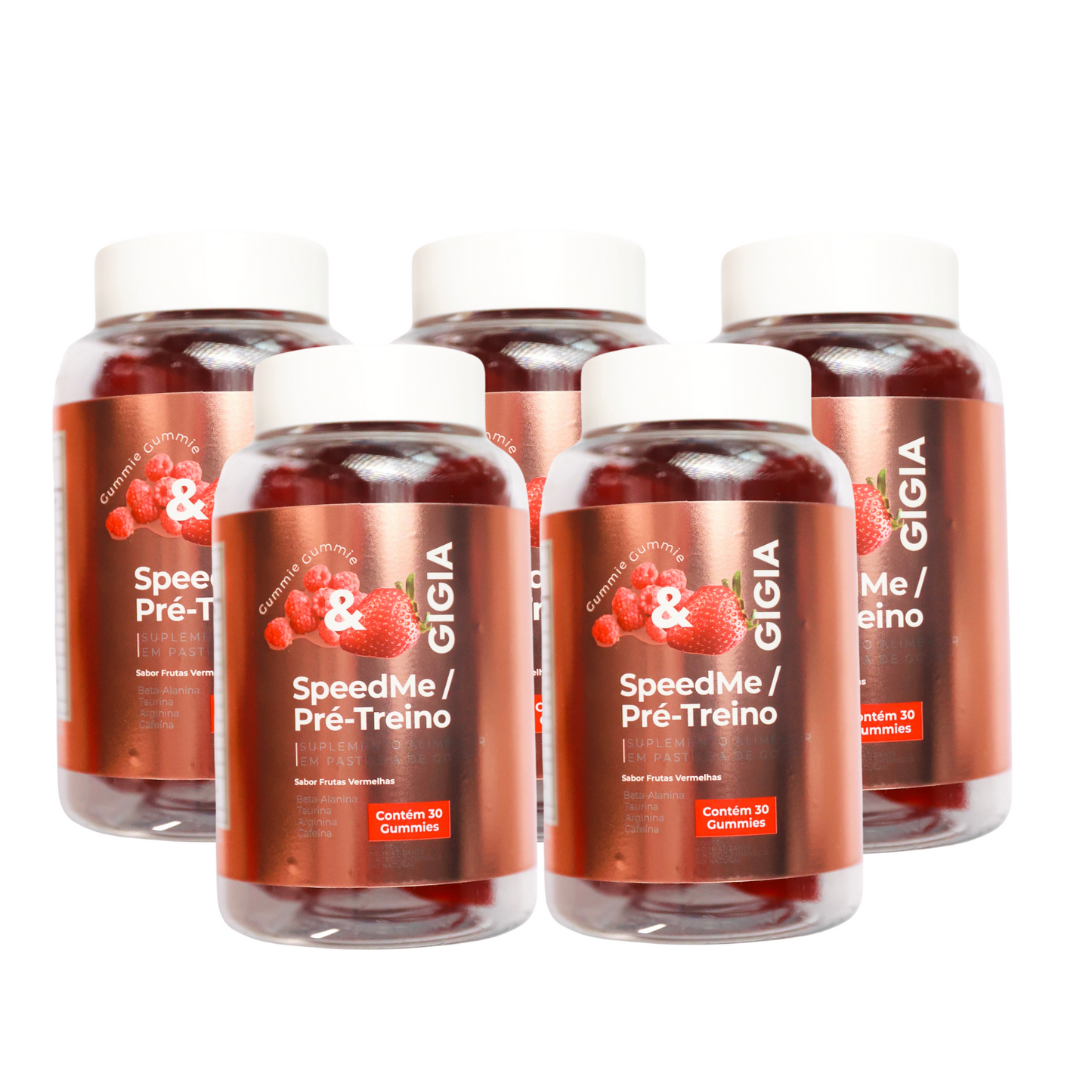 Pré-Treino Frutas Vermelhas - SpeedMe ! Dose 30 dias