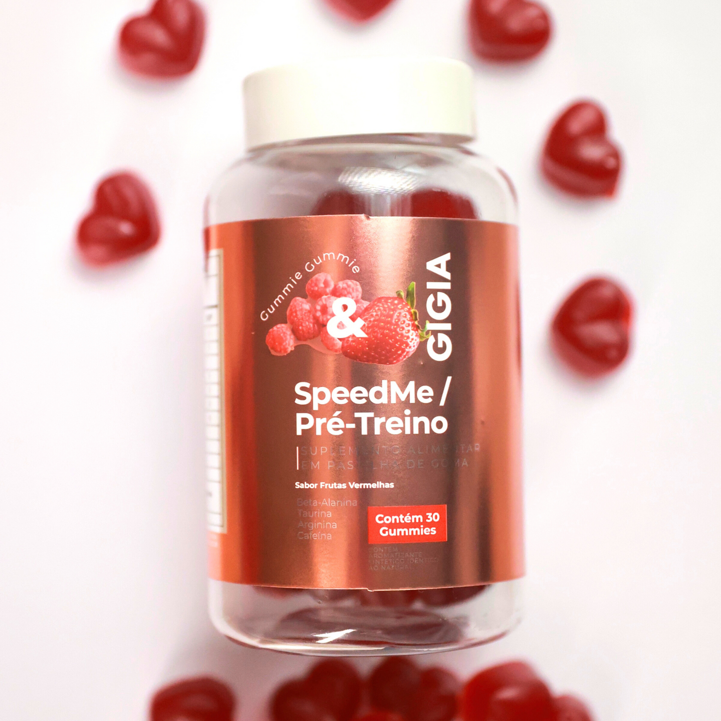 Pré-Treino Frutas Vermelhas - SpeedMe ! Dose 30 dias