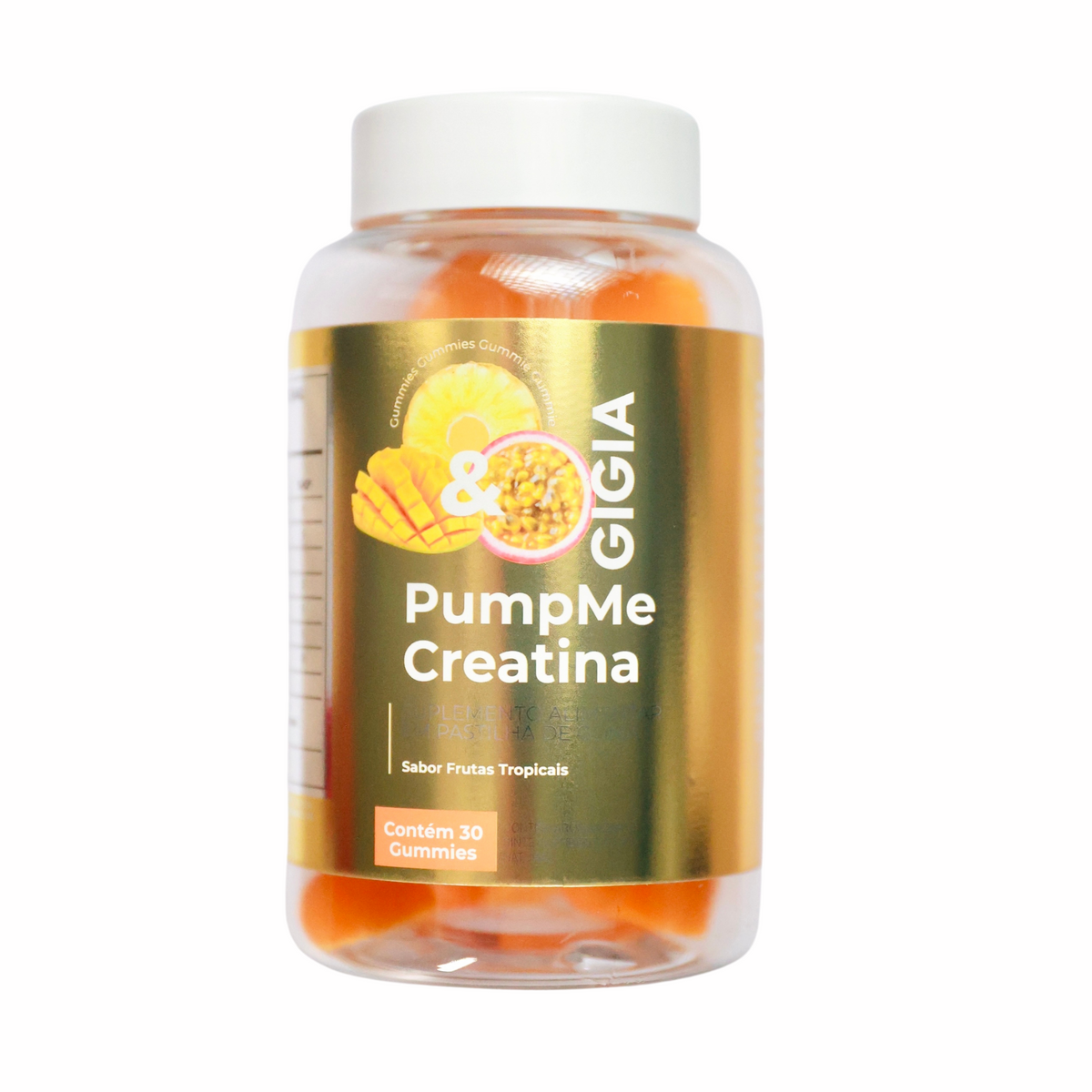 Creatina Frutas Tropicais - Pump It! Dose 30 dias 3g por dose