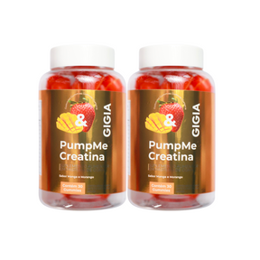 Creatina Morango e Manga - Pump It! Dose 30 dias 3g por dose