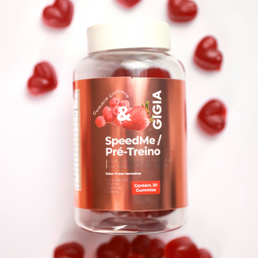 Pré-Treino Frutas Vermelhas - SpeedMe ! Dose 30 dias